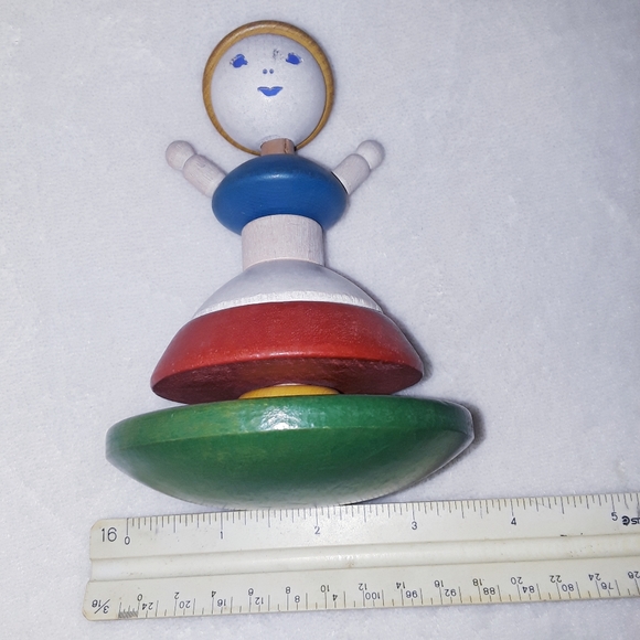 Other - Vintage Holgate Woodwn Stackable Toy